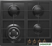 Картинка Встраиваемая газовая варочная панель (поверхность) Korting HG665CTRN
