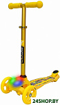 Картинка Самокат Y-Scoo RT Trio Diamond 120 Kaleidoscope (желтый)
