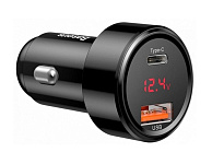 Картинка Автомобильное зарядное Baseus CCMLC20C-01 Black