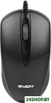 Картинка Мышь проводная SVEN RX-112 USB Black