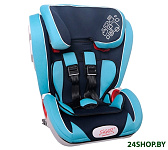 Картинка Детское автокресло Siger Индиго Isofix (синий)