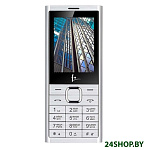 Картинка Кнопочный телефон F+ B241 (серебристый)