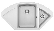 Картинка Кухонная мойка Elleci Easy Corner Bianco Titano 68