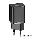 Картинка Сетевое зарядное Baseus CCSUP-J01 Black