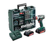 Картинка Дрель-шуруповерт Metabo BS 18 Quick Set (602217880)