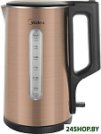 Картинка Чайник электрический Midea MK-8079 (бронзовый)