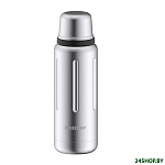 Картинка Термос Bobber Flask-1000 1L Matte Silver