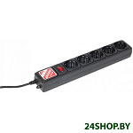 Сетевой фильтр Power Cube 5 розеток, черный, 3 м (SPG-B-10-BLACK)