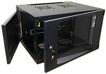 Картинка Шкаф настенный LANMASTER Next TWT-CBWNG-12U-6X6-BK