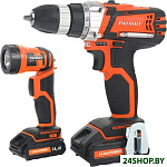 Картинка Дрель-шуруповерт Patriot BR 144Li LED (с 2-мя АКБ)
