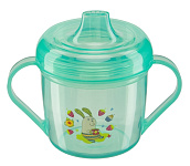 Картинка Поильник Happy Baby Training Cup 14001 (мятный)