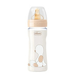 Картинка Бутылочка Chicco Original Touch Uni 250 мл (2м+) (с латексной соской)