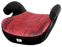 Картинка Детское сиденье Lorelli Teddy 2019 (black&red cities) 10070751980)