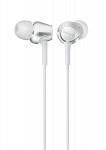 Картинка Наушники с микрофоном Sony MDR-EX255AP (белый)