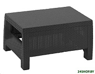 Картинка Кофейный столик садовый Keter Corfu Table 241945 (графит)