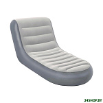 Картинка Надувной шезлонг Bestway 75064 (серый/белый)