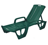 Картинка Шезлонг Keter Florida (зеленый) (уценка арт. 1133605)