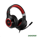 Картинка Наушники с микрофоном Edifier G33 (черный/красный)