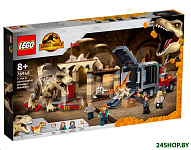 Картинка Конструктор Lego Jurassic World Побег атроцираптора и тираннозавра 76948