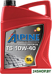 Картинка Моторное масло Alpine TS 10W-40 5л