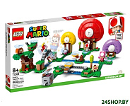 Картинка Конструктор Lego Super Mario Погоня за сокровищами Тоада 71368