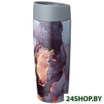 Картинка Термокружка Agness 709-088 0.38л (серый)