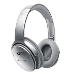 Картинка Наушники с микрофоном Bose QuietComfort 35 (серебристый, 2 поколение)
