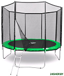 Картинка Батут Happy Jump 12ft PRO (374см) (с сеткой и лестницей)