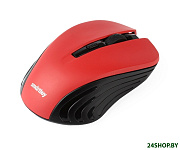 Картинка Мышь SmartBuy One 340AG (красный/черный)
