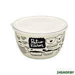 Картинка Миска с пластиковой крышкой METROT 337751