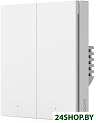 Выключатель Aqara Smart Wall Switch H1 (двухклавишный, c нейтралью)