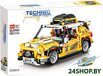 QL0461 Желтый реллийный автомобиль