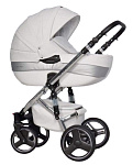 Картинка Универсальная коляска RIKO Brano Ecco Silver (2 в 1, 01 белый)