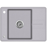 Картинка Кухонная мойка Aquasanita Bella SQB102AW (alumetallic 202)