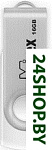 Картинка USB Flash Mirex SWIVEL WHITE 16GB (13600-FMUSWT16)