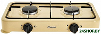 Картинка Плита настольная Аксинья КС-106 (бежевый)