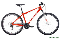 Картинка Велосипед Forward Apache 27.5 1.0 Classic р.17 2022 (красный/белый)