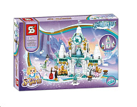 Картинка Конструктор Sembo Block 1575 Block Холодное сердце. Дворец (357 деталей)