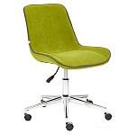 Картинка Кресло TetChair Style (флок, олива)