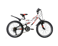 Картинка Детский велосипед NOVATRACK 20SS6V.SHARK.WT20 (белый)