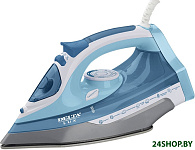 Картинка Утюг Delta LUX DL-712 (белый/серо-голубой)