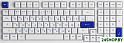 Клавиатура Akko 3098N Blue & White (TTC Honey)