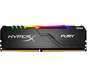 Картинка Оперативная память HyperX Fury RGB 16Gb DDR4 DIMM HX436C17FB3A/16