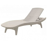 Картинка Шезлонг Keter Pacific Lounger (белый)