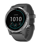 Картинка Умные часы Garmin Vivoactive 4 (серый/серебристый)