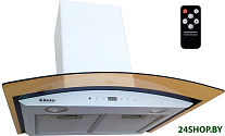 Картинка Кухонная вытяжка Backer QD60E-TGL200RC DG White