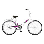 Картинка Велосипед Novatrack TG-24 Classic 1.0 2020 (белый)