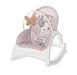 Картинка Детский шезлонг Lorelli Enjoy Beige Daisy (10110112125)