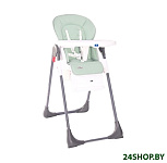 Картинка Стульчик для кормления Lorelli Cryspi Frosty Green leather (10100442135)