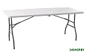 Стол складной Calviano 180-2 light (с чехлом)
